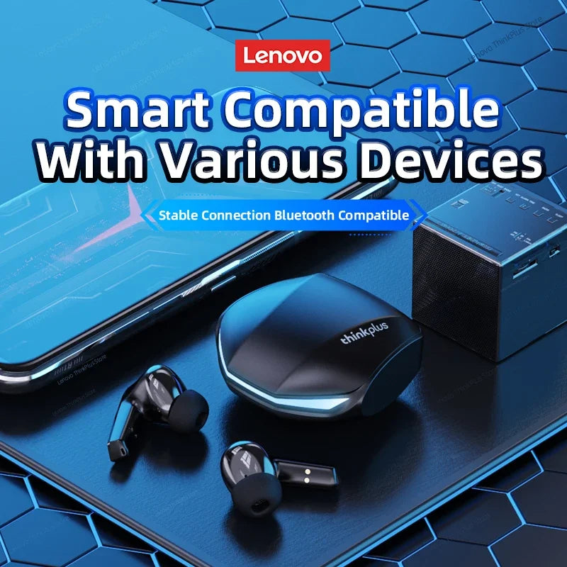 Escolha lenovo gm2 pro tws fones de ouvido sem fio fone de ouvido bluetooth 5.3 à prova dwaterproof água com microfone para xiaomi iphone
