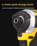 Dewalt dcf850 driver de impacto elétrico 20v bateria de lítio sem escova chaves de fenda ferramentas de alto torque
