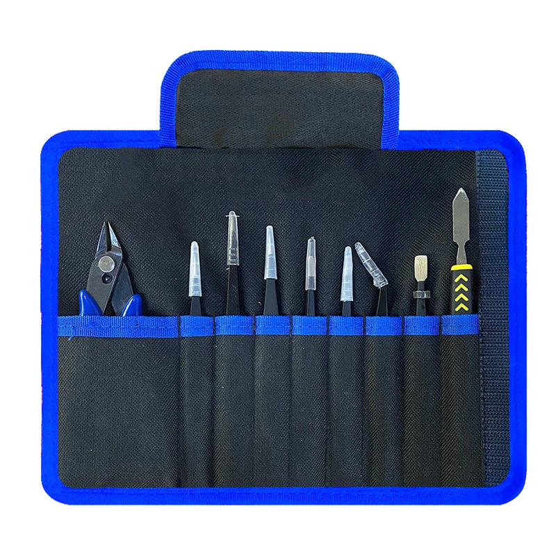 Esteira de solda esd antiestática, resistente ao calor, isolamento, kit de estação de solda