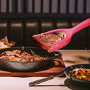 pinças espátula 2 em 1 náilon aperto flip pinças bife espátula pinças