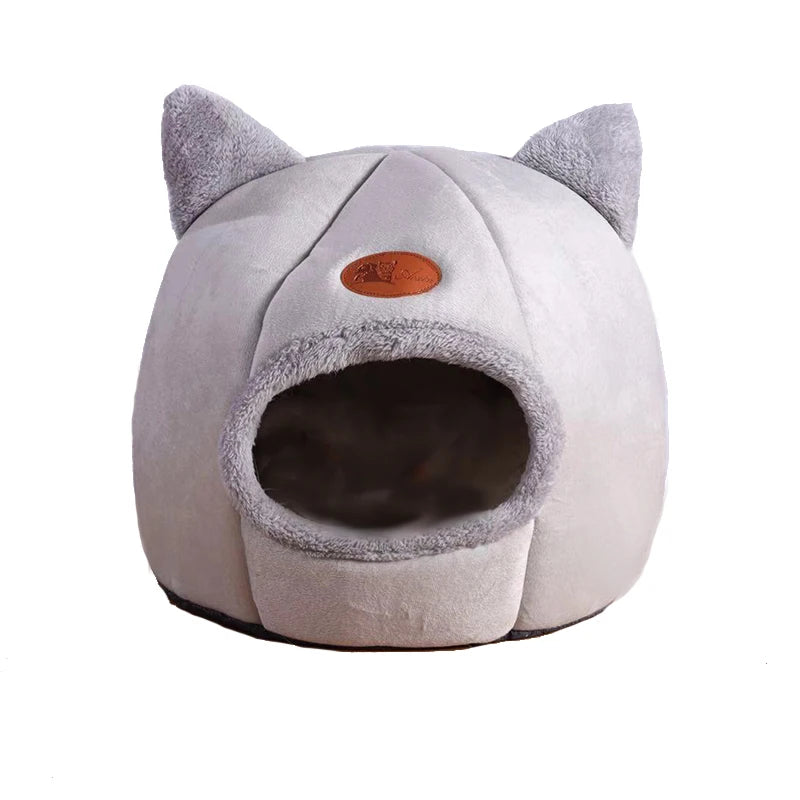 Novo conforto de sono profundo no inverno cama de gato iittle