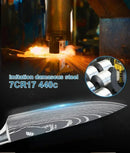 Damasco faca do chef facas de cozinha conjunto profissional desossa faca cutelo