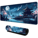 Sakura cenário mouse pad grande
