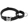Coleira de cachorro de nylon personalizada, coleira reflexiva para cães, colar personalizado para animais de estimação com alça para cães pequenos, médios e grandes, pitbull