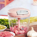 500/900ml manual picador de carne alho chopper girar imprensa alho triturador vegetal cebola cortador cozinha cozinhar acessórios
