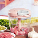 500/900ml manual picador de carne alho chopper girar imprensa alho triturador vegetal cebola cortador cozinha cozinhar acessórios