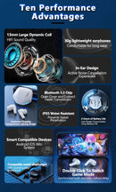 Escolha lenovo gm2 pro tws fones de ouvido sem fio fone de ouvido bluetooth 5.3 à prova dwaterproof água com microfone para xiaomi iphone