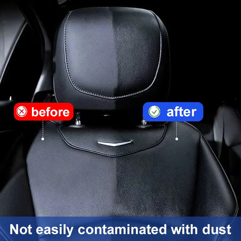 Restaurador de plástico para carro, produtos de limpeza de carro com brilho preto