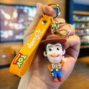 Novo anime disney chaveiro dos desenhos animados mickey mouse minnie lilo & ponto bonito boneca chaveiro ornamento pingente crianças brinquedos presentes