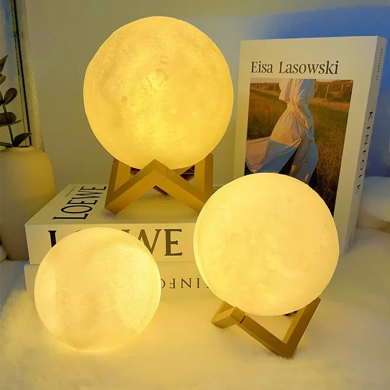 Luz do livro led lua luz galáxia luz, lua luz da noite, menina, menino, presente de aniversário da criança, decoração do quarto iluminação interior