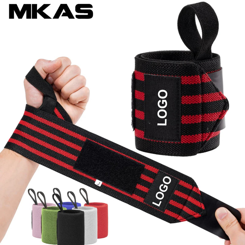 1 par de pulseiras para apoio de pulso de força extra para levantamento de peso