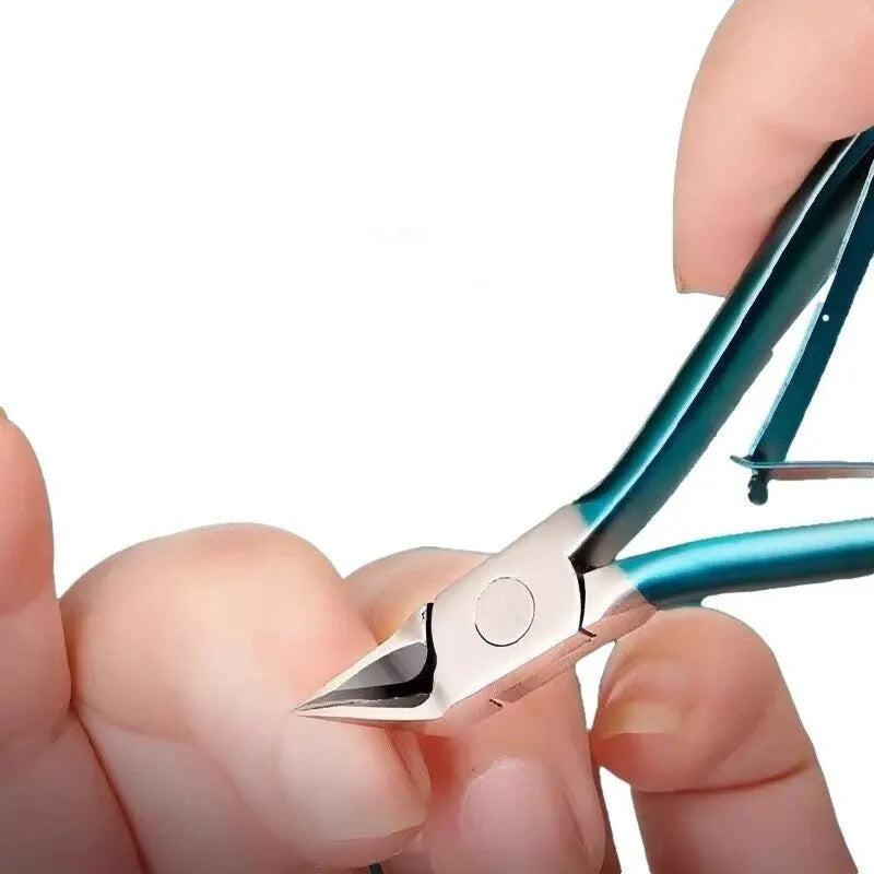 Cortador de unhas do dedo do pé para unhas encravadas ou grossas aparador de unhas profissional