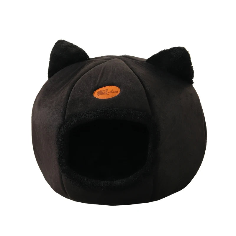Novo conforto de sono profundo no inverno cama de gato iittle