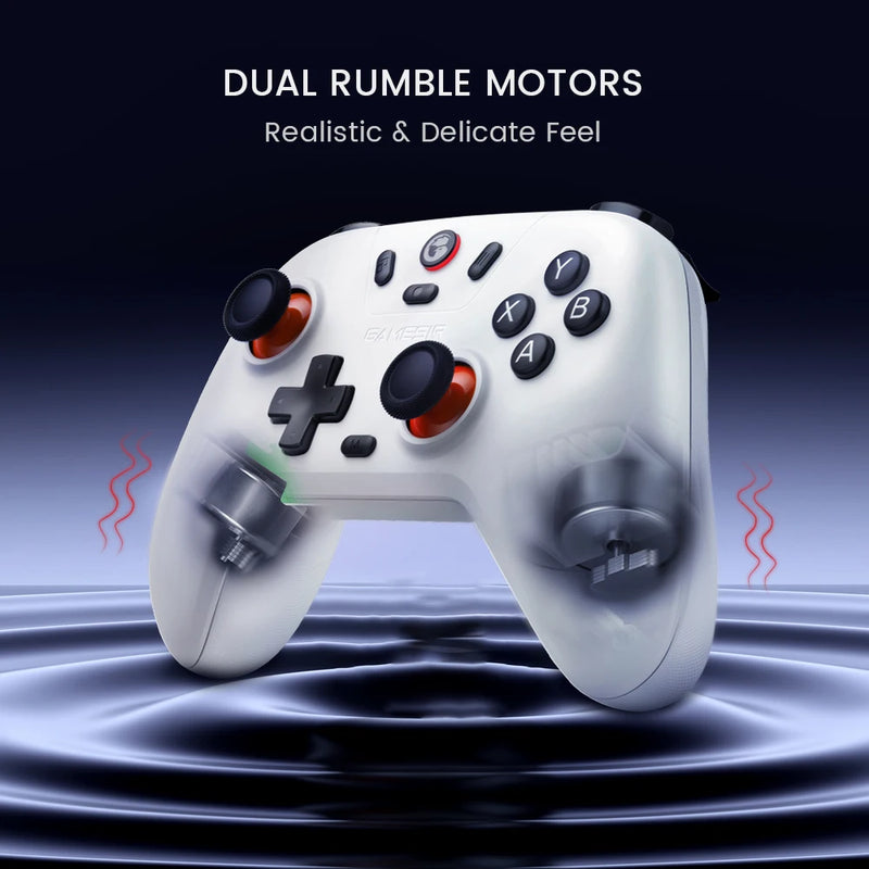 GameSir-Controlador Gamepad sem fio, Nova Lite, Bluetooth, Dongle, Com Fio para Switch
