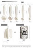 Rosa 18 pçs grau alimentício silicone cozinha panelas utensílios turner espátula colher de medição prático ferramenta cozinha conjunto