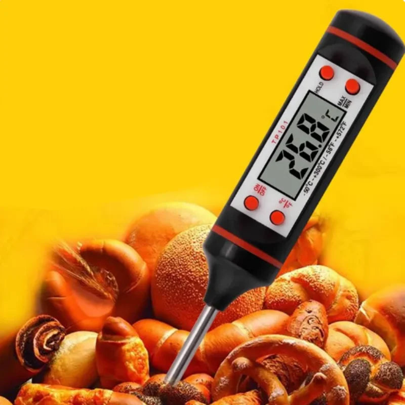 Cozinha alimentos cozimento termômetro digital tipo sonda eletrônica display digital termômetro