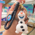 Novo anime disney chaveiro dos desenhos animados mickey mouse minnie lilo & ponto bonito boneca chaveiro ornamento pingente crianças brinquedos presentes