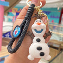 Novo anime disney chaveiro dos desenhos animados mickey mouse minnie lilo & ponto bonito boneca chaveiro ornamento pingente crianças brinquedos presentes