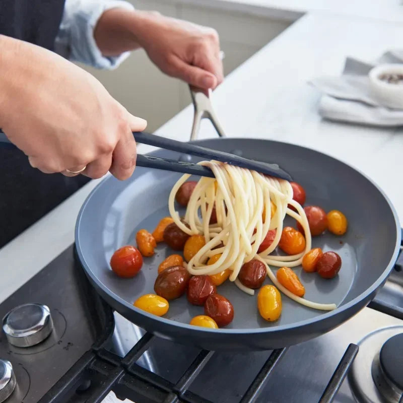 pinças espátula 2 em 1 náilon aperto flip pinças bife espátula pinças