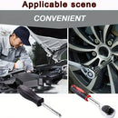 Ratchet Wrench Set com Sockets, Drive Socket Set, 1,4 "Metric Hex Bit, 1,4"