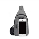 Pacote impermeável de grande capacidade Fanny para homens, alça ajustável, atividades ao ar livre, viagens, corrida, caminhada e ciclismo