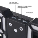 3d led relógio digital decoração de parede brilho modo noturno decoração para o quarto relógio eletrônico ajustável decoração do quarto estética