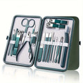 Kit profissional de cuidados com unhas com Conjunto de manicure e pedicure em aço inoxidável