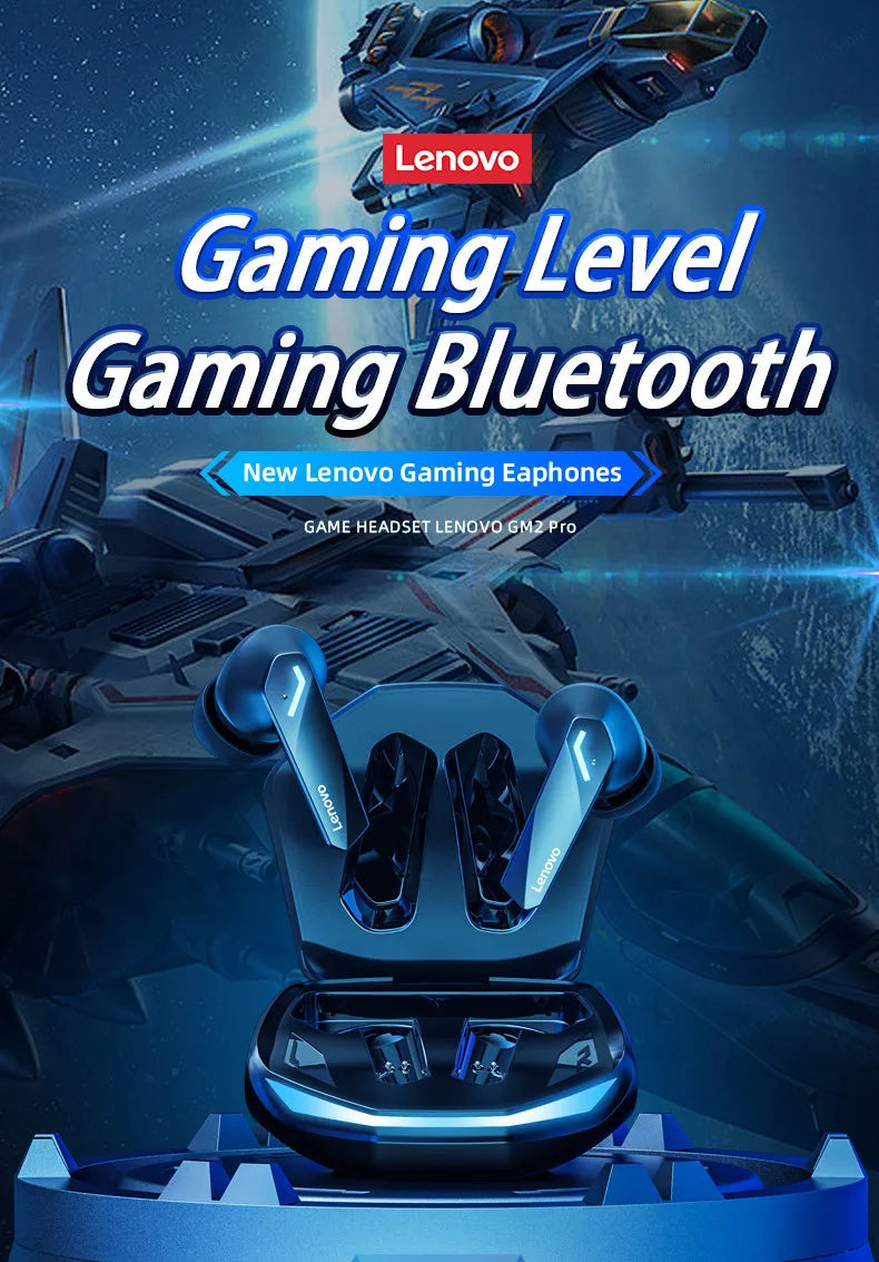 Escolha lenovo gm2 pro tws fones de ouvido sem fio fone de ouvido bluetooth 5.3 à prova dwaterproof água com microfone para xiaomi iphone