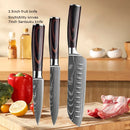 Damasco faca do chef facas de cozinha conjunto profissional desossa faca cutelo