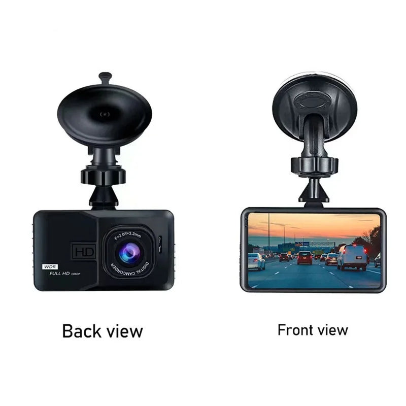 XUSHIDZ-HD Câmera Dash,DVR Veículo Automóvel, Gravador de Vídeo