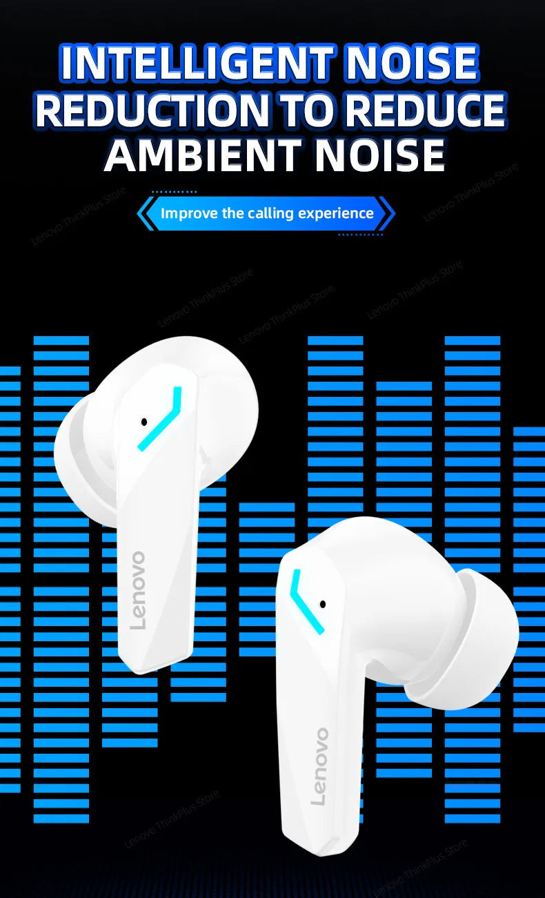 Escolha lenovo gm2 pro tws fones de ouvido sem fio fone de ouvido bluetooth 5.3 à prova dwaterproof água com microfone para xiaomi iphone