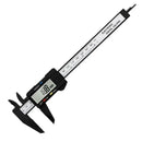 Paquimetro plástico vernier caliper display digital vernier régua 0 a 150mm ferramenta de medição