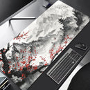 Sakura cenário mouse pad grande