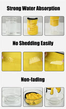 Toalha de limpeza de microfibra, grosso, macio, pano de secagem, lavagem do corpo do carro