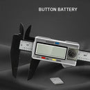 Paquimetro plástico vernier caliper display digital vernier régua 0 a 150mm ferramenta de medição