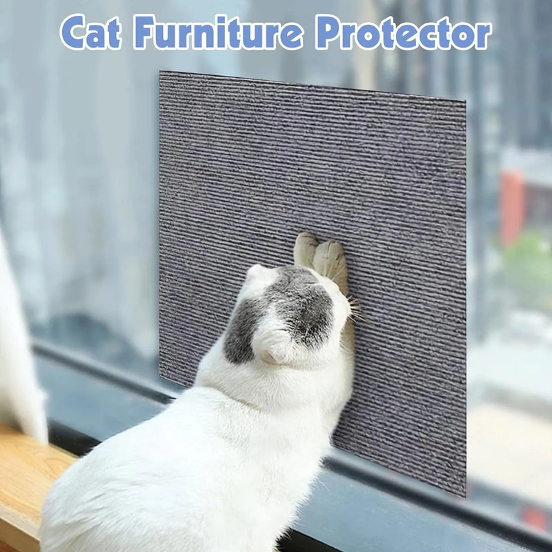 Anti gato scratch esteira aparável auto-adesivo tapete almofada gato pet scratcher móveis
