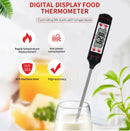 Cozinha alimentos cozimento termômetro digital tipo sonda eletrônica display digital termômetro