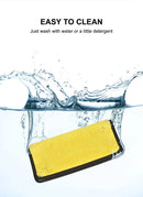 Seametal toalha de lavagem de carro de microfibra dupla face toalhas para lavagem de carro