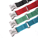 Coleira de cachorro de nylon personalizada, coleira reflexiva para cães, colar personalizado para animais de estimação com alça para cães pequenos, médios e grandes, pitbull
