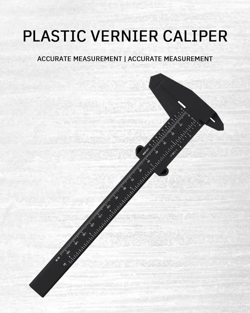 Paquimetro plástico vernier caliper display digital vernier régua 0 a 150mm ferramenta de medição
