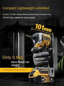 Dewalt dcf850 driver de impacto elétrico 20v bateria de lítio sem escova chaves de fenda ferramentas de alto torque