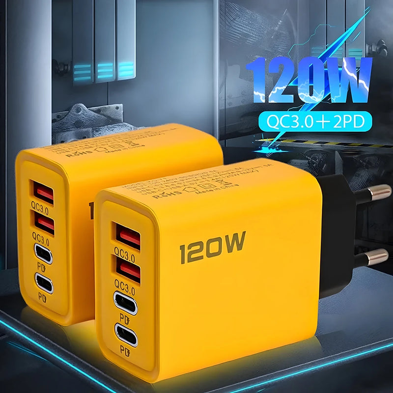 USB C PD carregador do telefone, carga rápida 3.0, tipo C, adaptador de carregamento rápido