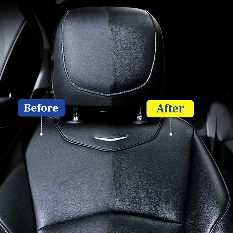 Restaurador de plástico para carro, produtos de limpeza de carro com brilho preto