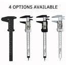 Paquimetro plástico vernier caliper display digital vernier régua 0 a 150mm ferramenta de medição