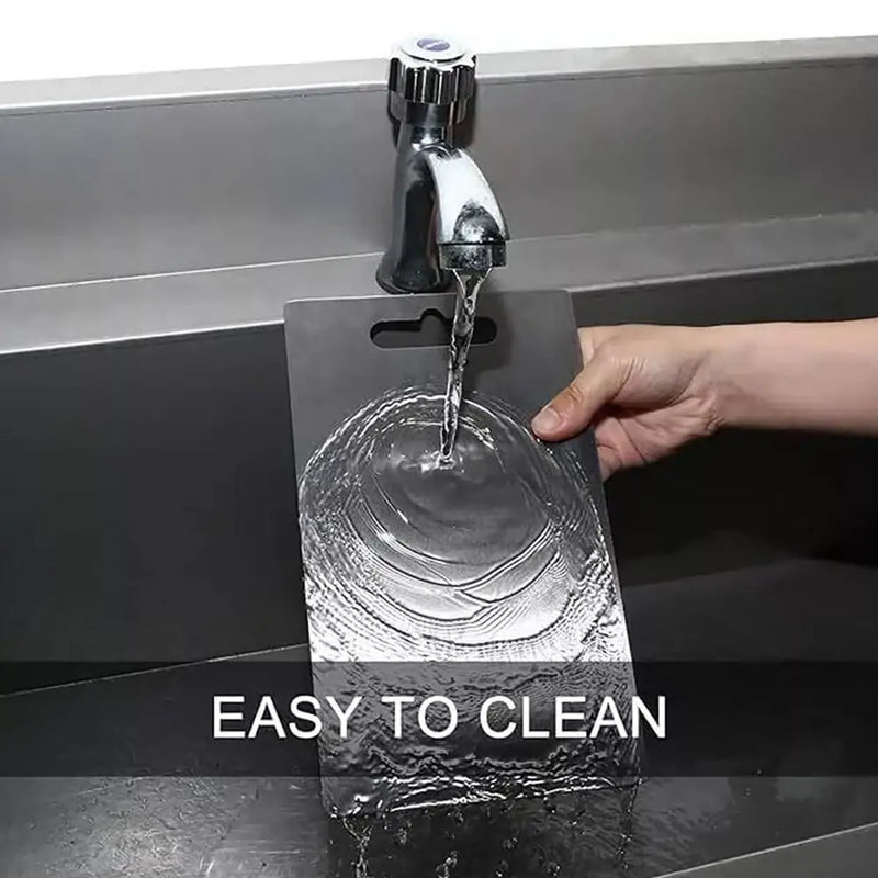 Tábuas De Corte De Titânio Para Cozinha Tábua De Aço Inoxidável 304 Espessada E De Dupla Face