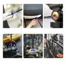 Cabeça de lote magnética d1 anti-choque, alta dureza, cruz 25/50/65/70/90/150mm